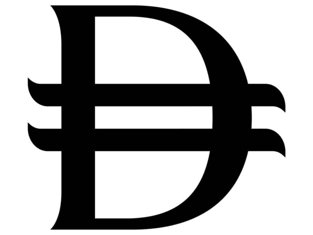 Dirham symbol