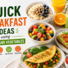 Quick Breakfast Ideas Using Fruits and Vegetables